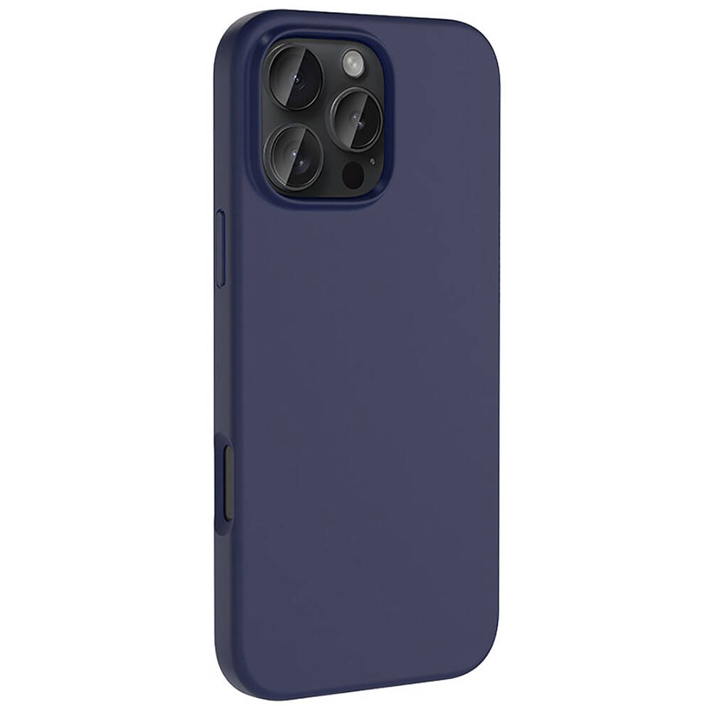 Apple iPhone 16 Pro Uyumlu Kılıf Magsafe Şarj Özellikli Sıvı Teknolojili Silinebilir Sert Zore Kivi Kapak - 8