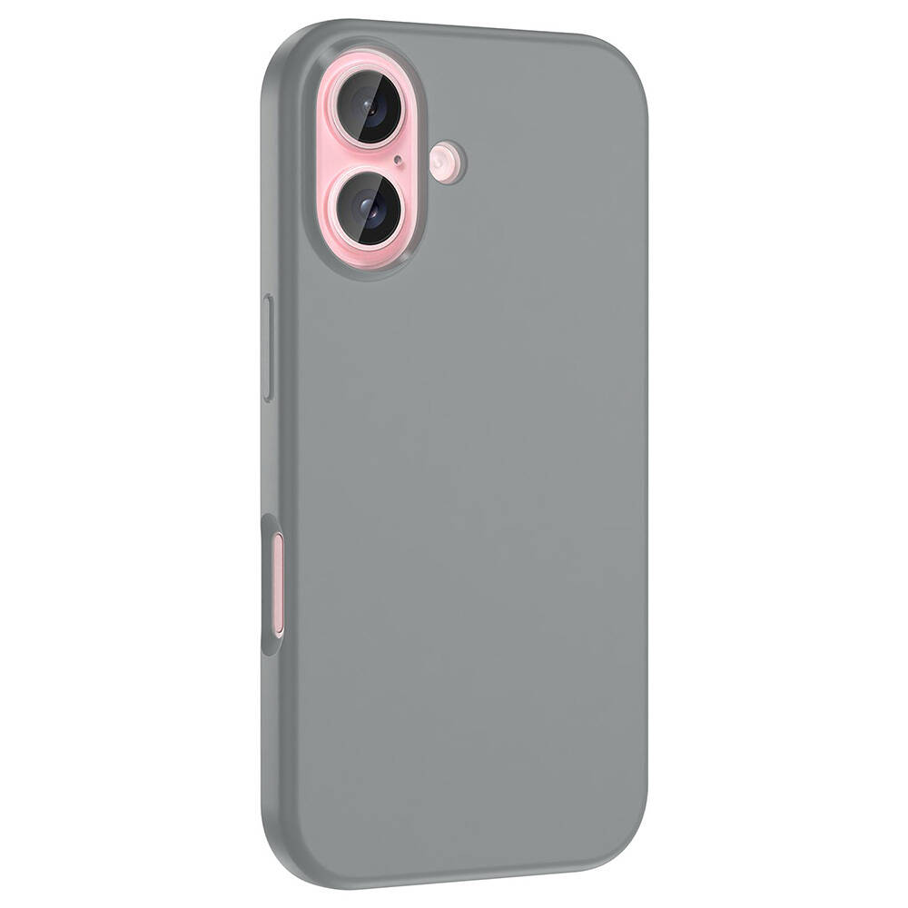 Apple iPhone 16 Plus Uyumlu Kılıf Magsafe Şarj Özellikli Sıvı Teknolojili Silinebilir Sert Zore Kivi Kapak - 18