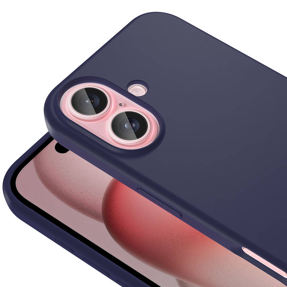 Apple iPhone 16 Uyumlu Kılıf Magsafe Şarj Özellikli Sıvı Teknolojili Silinebilir Sert Zore Kivi Kapak - 2