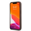 Apple iPhone 13 Pro Max Uyumlu Kılıf Guess Orjinal Lisanslı PU Deri 4G Desenli Metal Büyük 4G ve Yazı Logolu Kapak - 16