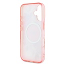 Apple iPhone 16 Plus Uyumlu Guess Orjinal Lisanslı Magsafe Şarj Özellikli IML Baskılı Yazı Logolu Flower Tonal Circle Kapak - 6