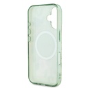 Apple iPhone 16 Plus Uyumlu Guess Orjinal Lisanslı Magsafe Şarj Özellikli IML Baskılı Yazı Logolu Flower Tonal Circle Kapak - 13