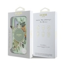 Apple iPhone 16 Plus Uyumlu Guess Orjinal Lisanslı Magsafe Şarj Özellikli IML Baskılı Yazı Logolu Flower Tonal Circle Kapak - 14