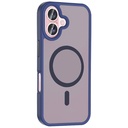 Apple iPhone 16 Uyumlu Kılıf Magsafe Şarj Özellikli Mat Arka Yüzey Zore Sio Kapak - 7