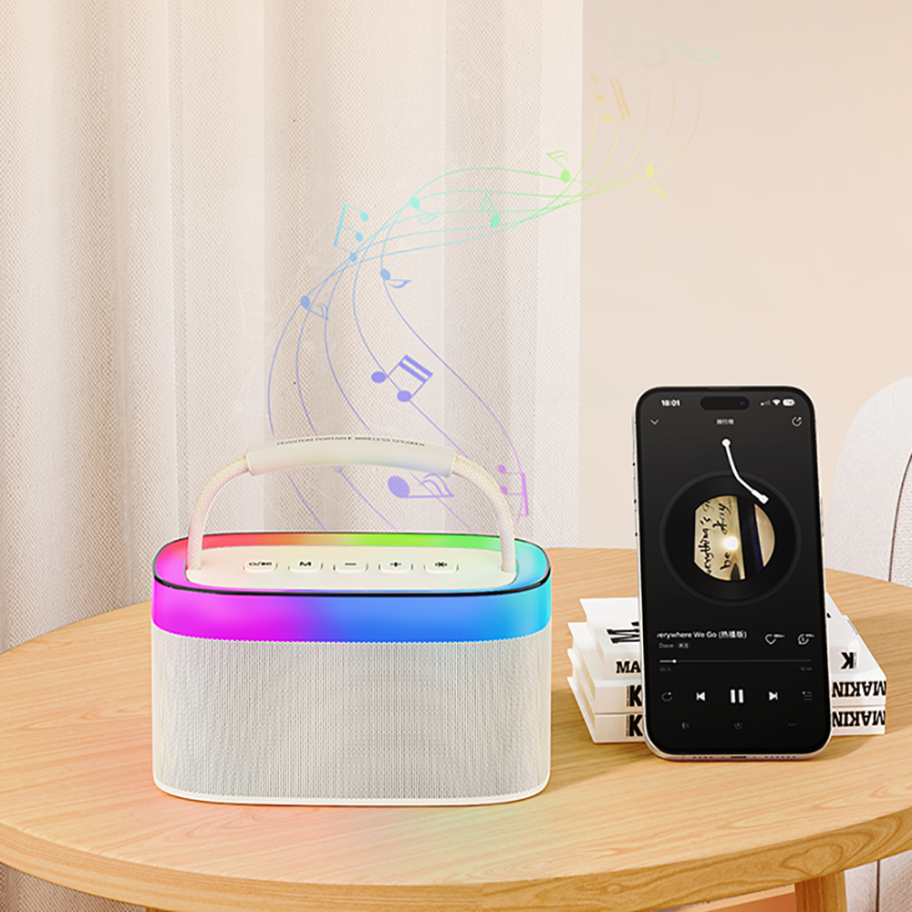 Recci RSK-W40 Phantom Serisi Taşınabilir Kablosuz Bluetooth Hoparlör - 9