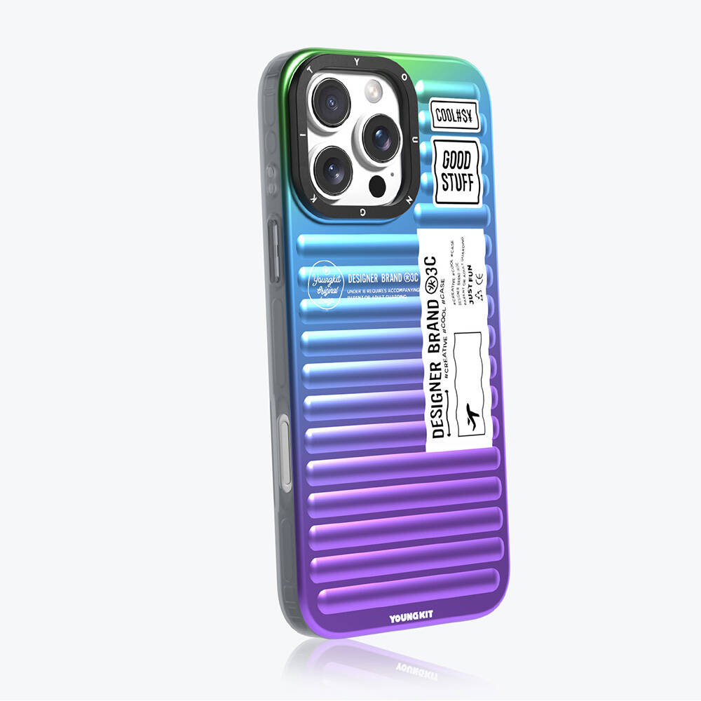 Apple iPhone 16 Pro Uyumlu Kılıf YoungKit The Secret Color Serisi Kapak - 6