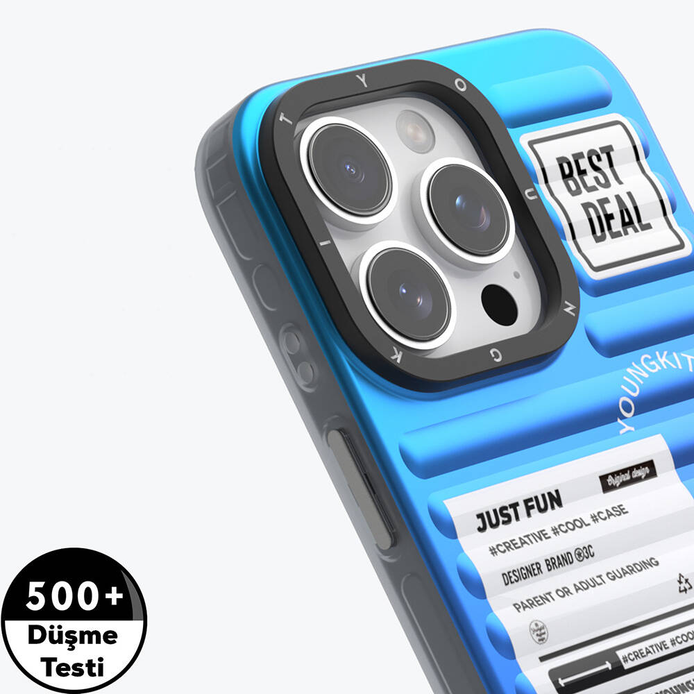 Apple iPhone 16 Pro Uyumlu Kılıf YoungKit The Secret Color Serisi Kapak - 7