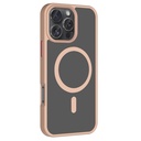 Apple iPhone 16 Pro Max Uyumlu Kılıf Magsafe Şarj Özellikli Mat Arka Yüzey Zore Sio Kapak - 15