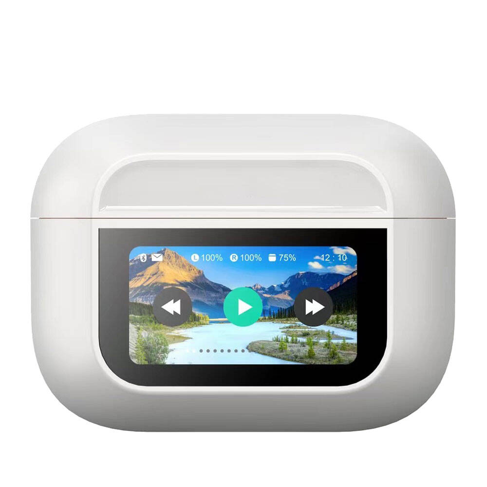 Lapas BTK-ZR76 ANC Özellikli Dokunmatik LCD Ekranlı TWS Kulak İçi Bluetooth v5.4 Kulaklık - 1