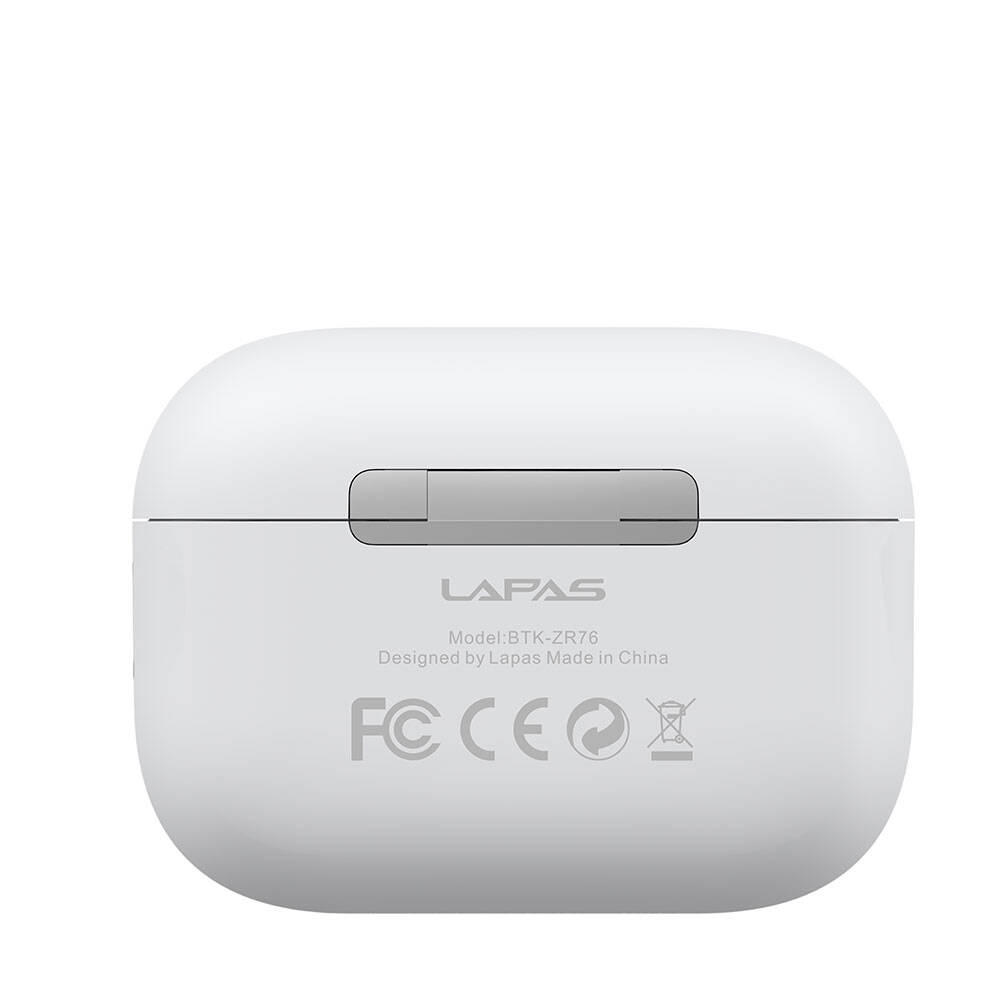 Lapas BTK-ZR76 ANC Özellikli Dokunmatik LCD Ekranlı TWS Kulak İçi Bluetooth v5.4 Kulaklık - 2