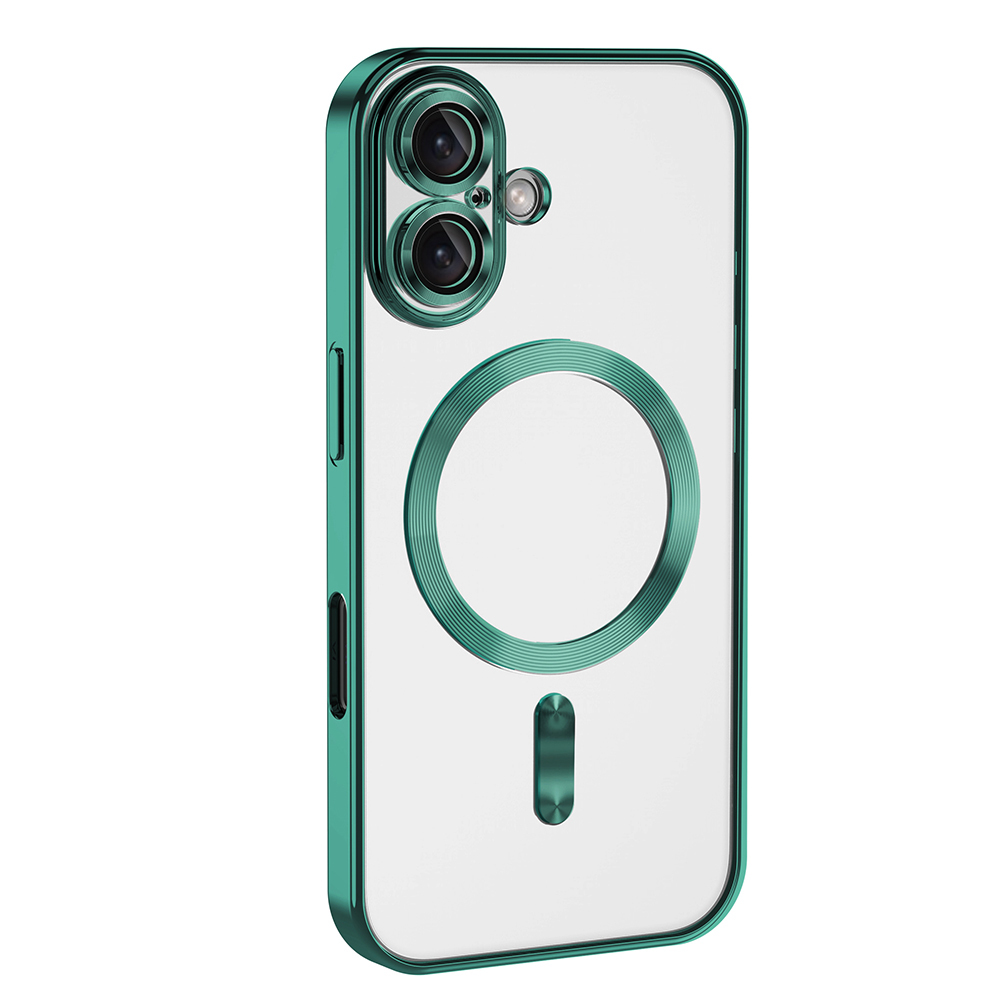 Apple iPhone 16 Uyumlu Kılıf Kamera Korumalı Magsafe Wireless Şarj Özellikli Zore Demre Kapak - 22