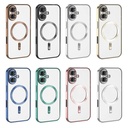 Apple iPhone 16 Plus Uyumlu Kılıf Kamera Korumalı Magsafe Wireless Şarj Özellikli Zore Demre Kapak - 1