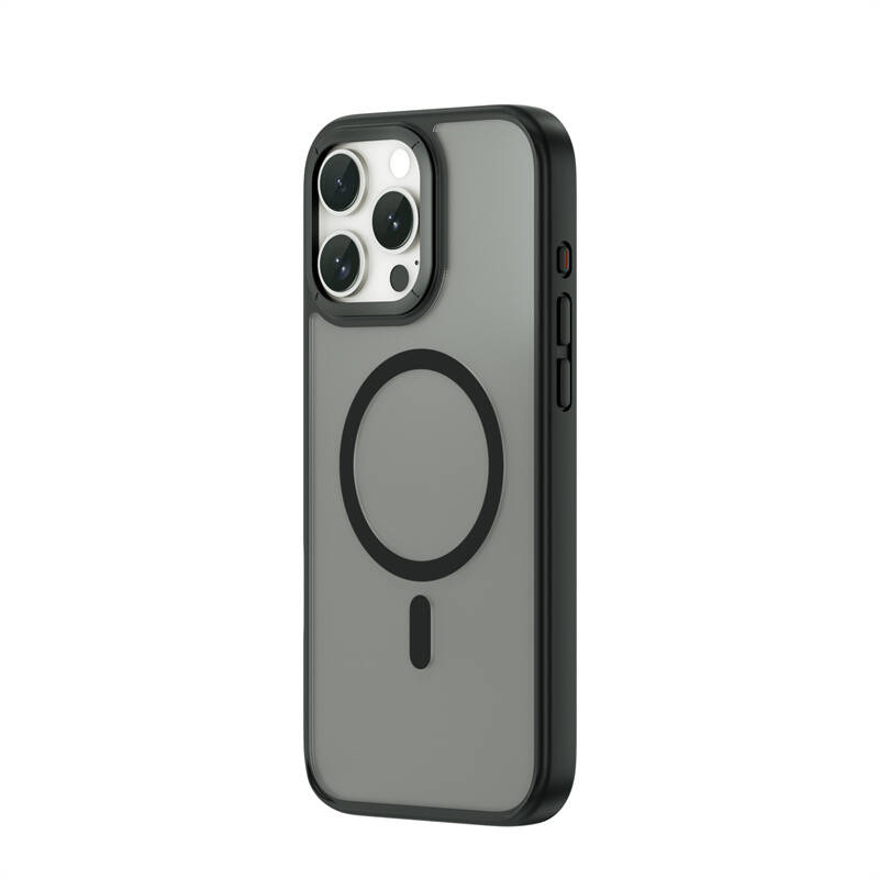 Apple iPhone 16 Pro Max Uyumlu Kılıf Wiwu FGG-012 ArmorPro Serisi Magsafe Şarj Özellikli Parmak İzi Bırakmayan Kılıf - 5