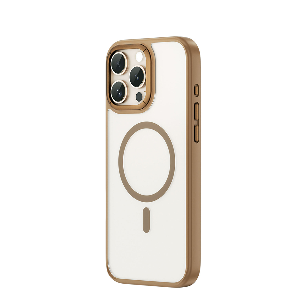 Apple iPhone 16 Pro Max Uyumlu Kılıf Wiwu FGG-012 ArmorPro Serisi Magsafe Şarj Özellikli Parmak İzi Bırakmayan Kılıf - 8