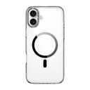 Apple iPhone 16 Plus Uyumlu Kılıf Wiwu MCC-101 iShield Pro Serisi Magsafe Şarj Özellikli Crystal Sert PC Kapak - 1