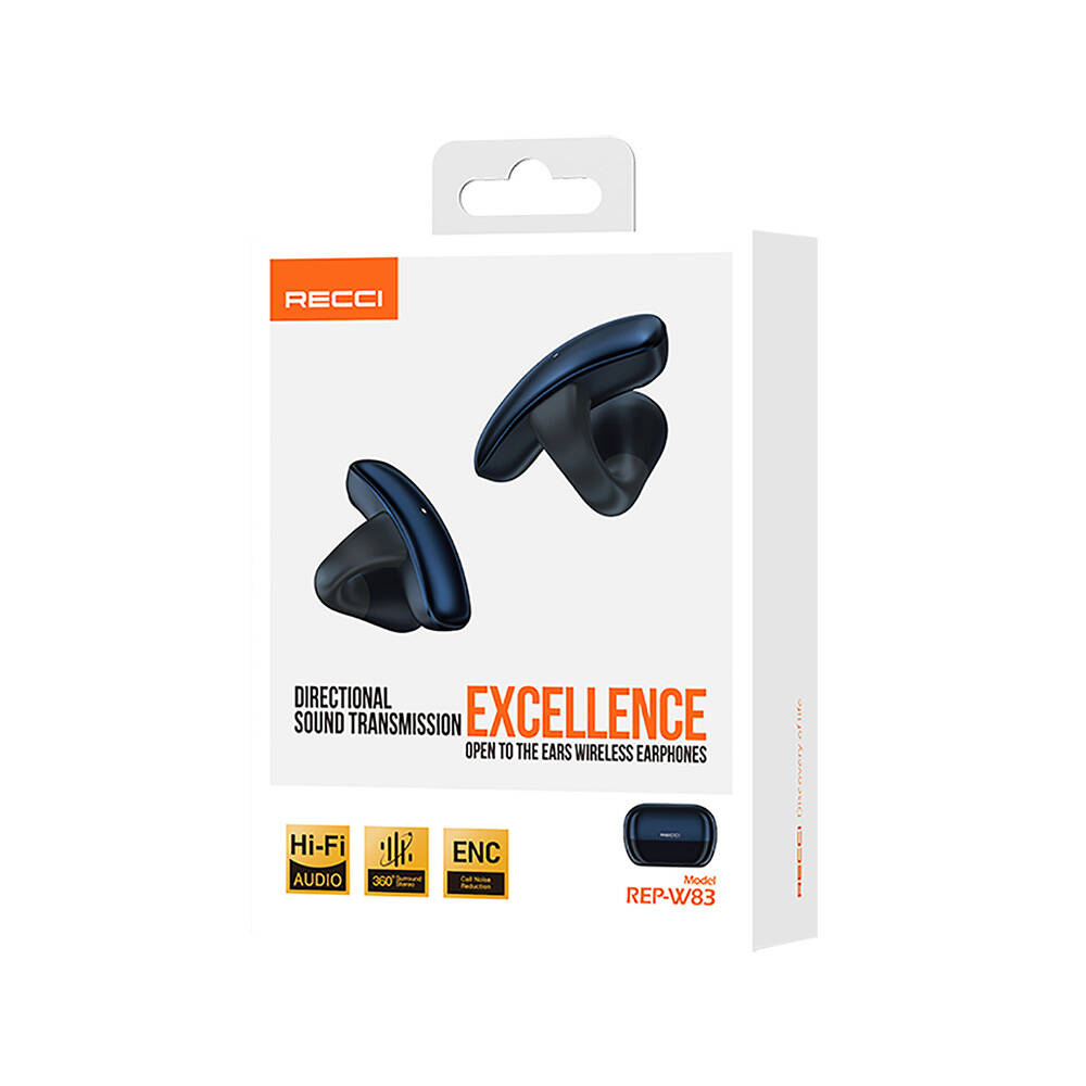 Recci REP-W83 Excellence Serisi ENC Teknolojili Hi-Fi Ses Kaliteli TWS Kulak İçi Bluetooth v.5.3 Kulaklık - 5