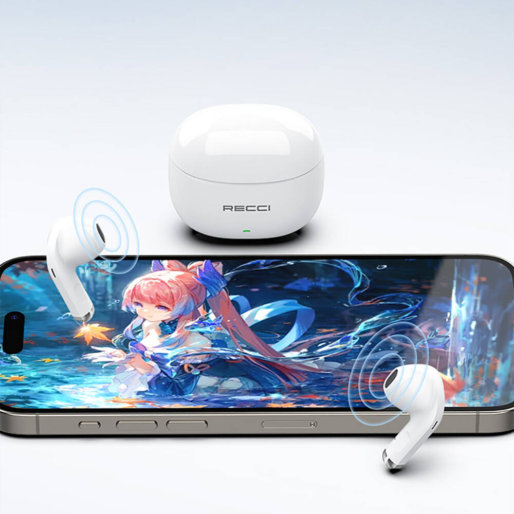 Recci REP-W81 Melody Serisi Hi-Fi Ses Kaliteli TWS Kulak İçi Bluetooth v.5.3 Kulaklık - 5