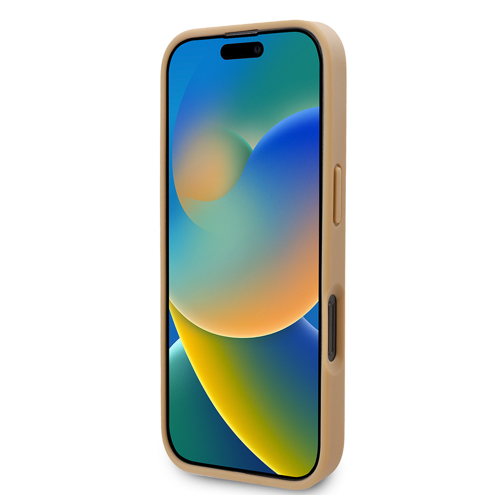 Apple iPhone 16 Pro Max Uyumlu Kılıf Karl Lagerfeld Orjinal Lisanslı Magsafe Şarj Özellikli KL Yazılı Hot Stamp Kapak - 10