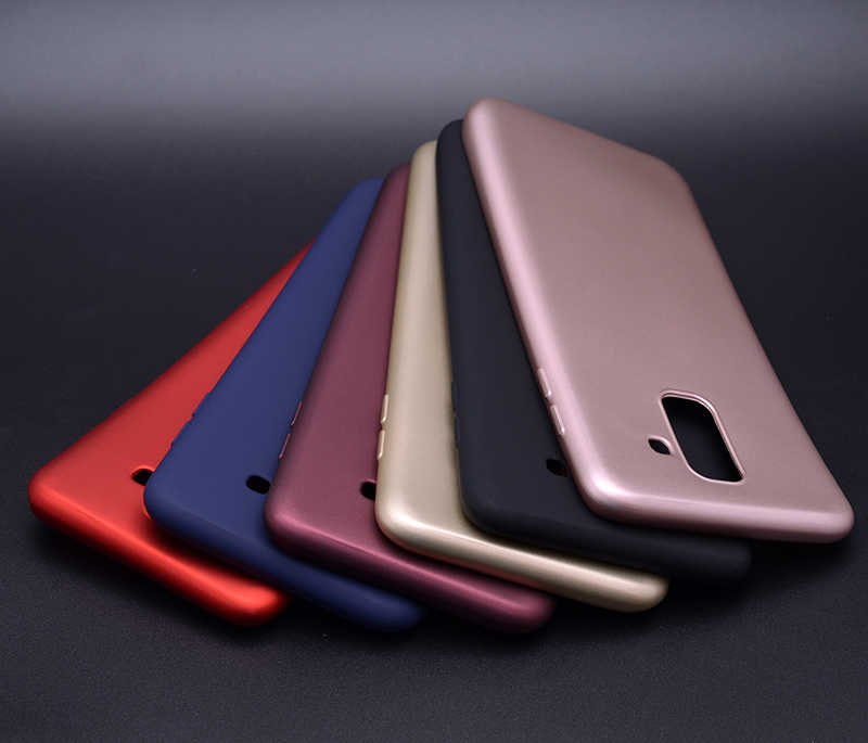 Samsung Galaxy J8 Uyumlu Kılıf Zore Premier Silikon Kapak - 1