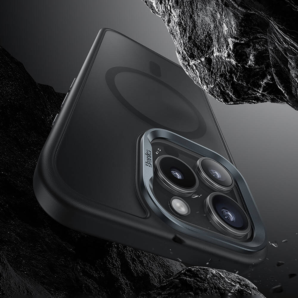 Apple iPhone 16 Pro Uyumlu Kılıf Magsafe Şarj Özellikli Benks Mist Protective Kapak - 2