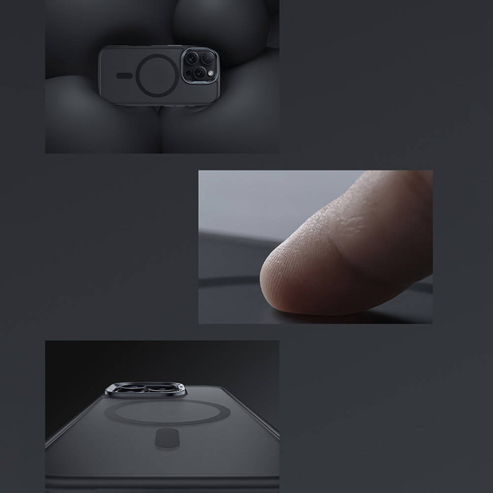 Apple iPhone 16 Pro Uyumlu Kılıf Magsafe Şarj Özellikli Benks Mist Protective Kapak - 9