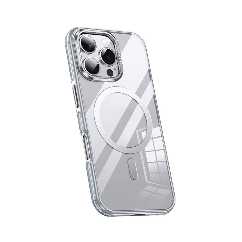 Apple iPhone 16 Pro Max Uyumlu Kılıf Magsafe Şarj Özellikli Wlons Standlı Efsane Kapak - 5