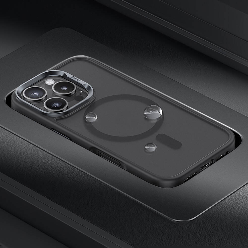 Apple iPhone 16 Pro Max Uyumlu Kılıf Magsafe Şarj Özellikli Benks Mist Protective Kapak - 6