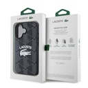 Apple iPhone 16 Plus Uyumlu Kılıf Lacoste Orjinal Lisanslı Magsafe Şarj Özellikli Mono Vintage Logo Kapak - 7
