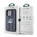 Apple iPhone 16 Pro Uyumlu Kılıf Lacoste Orjinal Lisanslı Magsafe Şarj Özellikli Mono Vintage Logo Kapak - 14