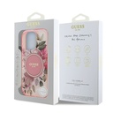 Apple iPhone 16 Pro Max Uyumlu Guess Orjinal Lisanslı Magsafe Şarj Özellikli Flower Tonal Circle Kapak - 7