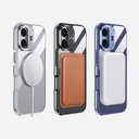 Apple iPhone 16 Plus Uyumlu Kılıf Magsafe Şarj Özellikli Wlons Standlı Efsane Kapak - 4