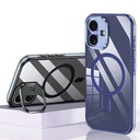 Apple iPhone 16 Uyumlu Kılıf Magsafe Şarj Özellikli Wlons Standlı Efsane Kapak - 8