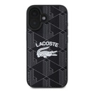 Apple iPhone 16 Uyumlu Kılıf Lacoste Orjinal Lisanslı Magsafe Şarj Özellikli Mono Vintage Logo Kapak - 7
