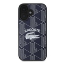 Apple iPhone 16 Uyumlu Kılıf Lacoste Orjinal Lisanslı Magsafe Şarj Özellikli Mono Vintage Logo Kapak - 9