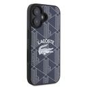 Apple iPhone 16 Uyumlu Kılıf Lacoste Orjinal Lisanslı Magsafe Şarj Özellikli Mono Vintage Logo Kapak - 10