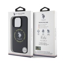 Apple iPhone 16 Pro Uyumlu Kılıf U.S. Polo Assn. Orjinal Lisanslı Magsafe Şarj Özellikli Circle ve Double Horse Logolu Deri Kapak - 7