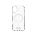 Apple iPhone 16 Uyumlu Kılıf SkinArma Şeffaf Airbag Tasarımlı Magsafe Şarj Özellikli Saido Nightglow Kapak - 1