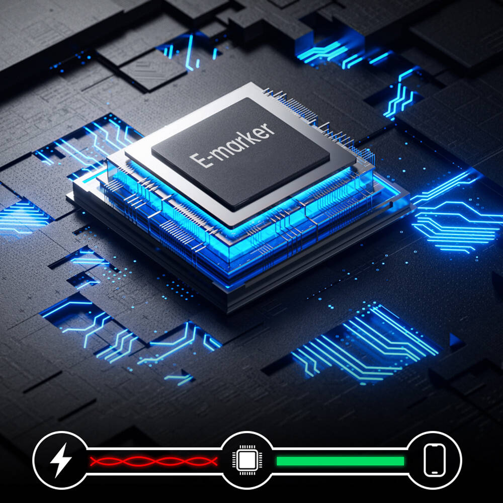 Wiwu Wi-C041 MagQ Çinko Alaşımlı Type-C to Lightning Hızlı Şarj Özellikli Data ve Şarj Kablosu 30W - 7