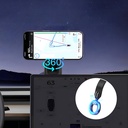 Wiwu Wi-CH053 Mago Serisi Magnetik Magsafe Uyumlu Bükülebilen Eğimi ve Düz Zemin Araç Telefon Tutacağı - 5