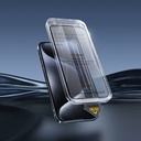 Apple iPhone 14 Uyumlu Wiwu Wi-SQ009 Easy Install iPrivacy 360° Anti-Peep Oleofobik Temperli Cam Ekran Koruyucu + Kolay Uygulama Aparatlı - 7