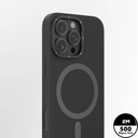 Apple iPhone 16 Pro Max Uyumlu Kılıf Magsafe Şarj Özellikli Kamera Standlı Silikon Youngkit Bitty Cream Kapak - 10