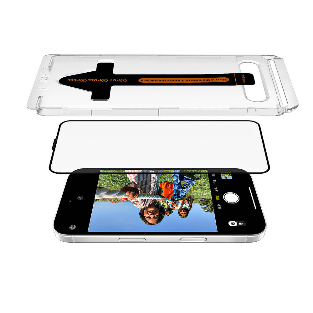 Apple iPhone 16 Pro Max Uyumlu Zore Süper Fast Temperli Ekran Koruyucu - 2