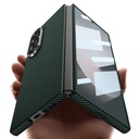 Samsung Galaxy Z Fold 6 Uyumlu Kılıf Kamera Korumalı Karbon Fiber Tasarımlı Arka Yüzey Zore Kıpta Karbon Kapak - 7