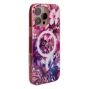 Apple iPhone 16 Pro Max Uyumlu Kılıf Guess Orjinal Lisanslı Magsafe Şarj Özellikli IML Baskılı Jungle Ring Kapak - 10