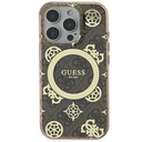 Apple iPhone 16 Pro Max Uyumlu Kılıf Guess Orjinal Lisanslı Magsafe Şarj Özellikli IML Peony ve 4G Desenli Klasik Logolu Kapak - 2