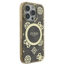 Apple iPhone 16 Pro Max Uyumlu Kılıf Guess Orjinal Lisanslı Magsafe Şarj Özellikli IML Peony ve 4G Desenli Klasik Logolu Kapak - 3