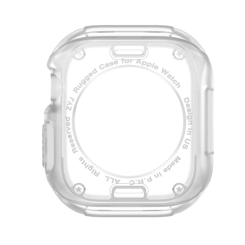 Apple Watch 10 46mm Silikon TPU Kasa Koruyucu Zore Watch Gard 17 - 4