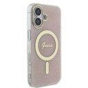 Apple iPhone 16 Plus Uyumlu Kılıf Guess Orjinal Lisanslı Magsafe Şarj Özellikli Yazı Logolu 4G Desenli Kapak - 11
