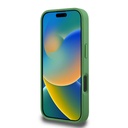 Apple iPhone 16 Uyumlu Kılıf Lacoste Orjinal Lisanslı PU Pike Desenli Arka Yüzey İkonik Timsah Dokuma Logolu Kapak - 8