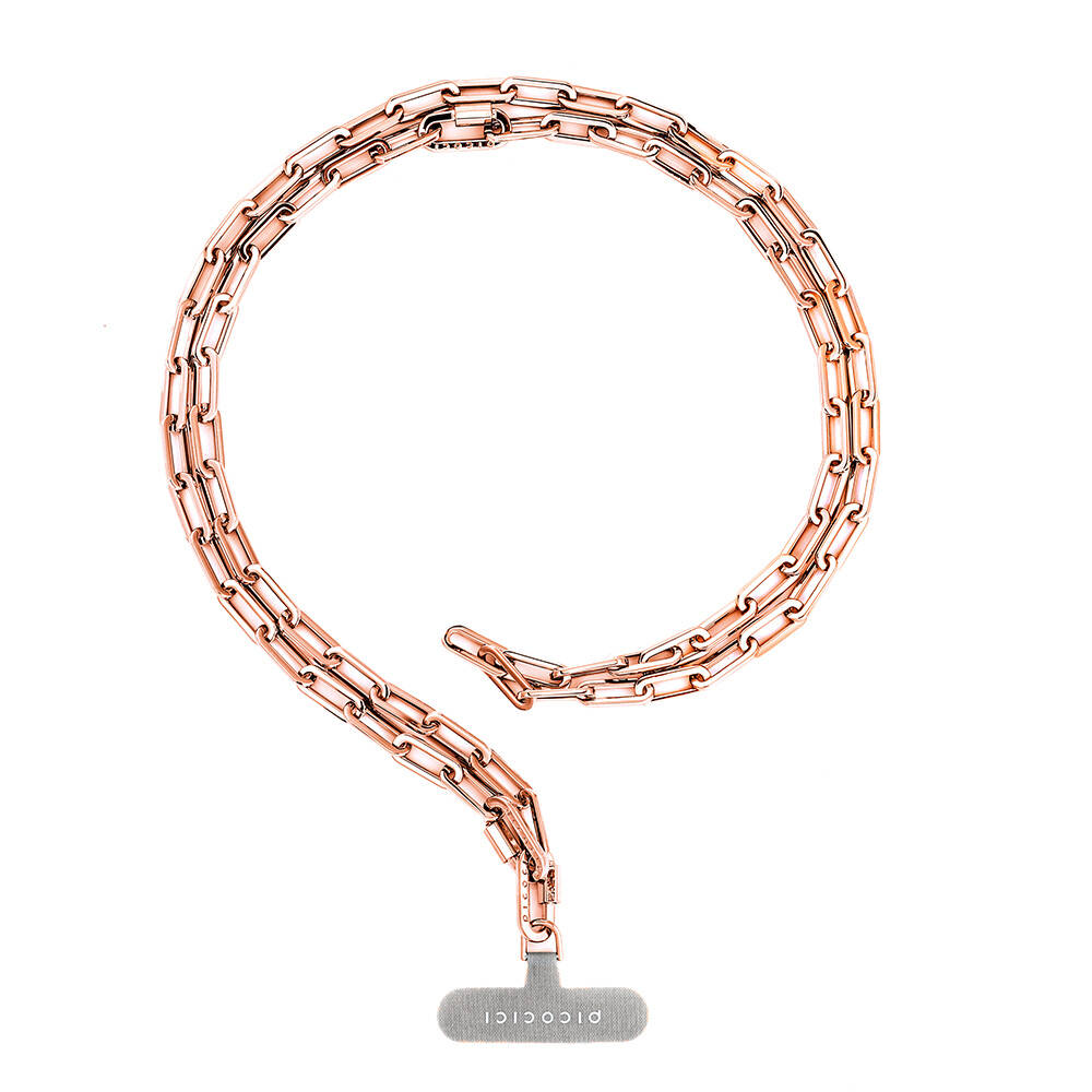 Picocici Siyah Taş Tasarımlı Üç Boyutlu Kelebek Telefon Bilek Askı Zinciri - 3